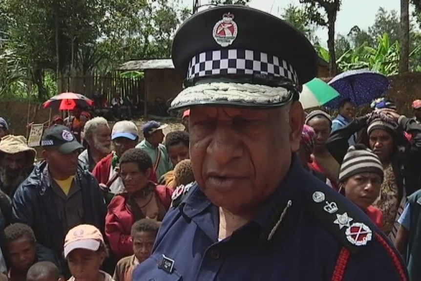 Former PNG Police Commissioner Tom Kulunga