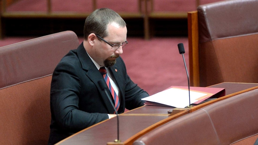 Ricky Muir in the Senate