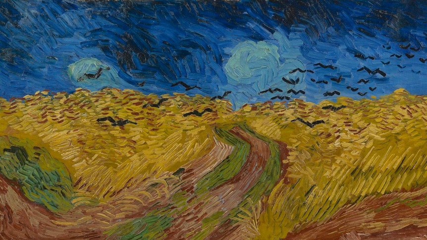 The original Wheatfield With Crows