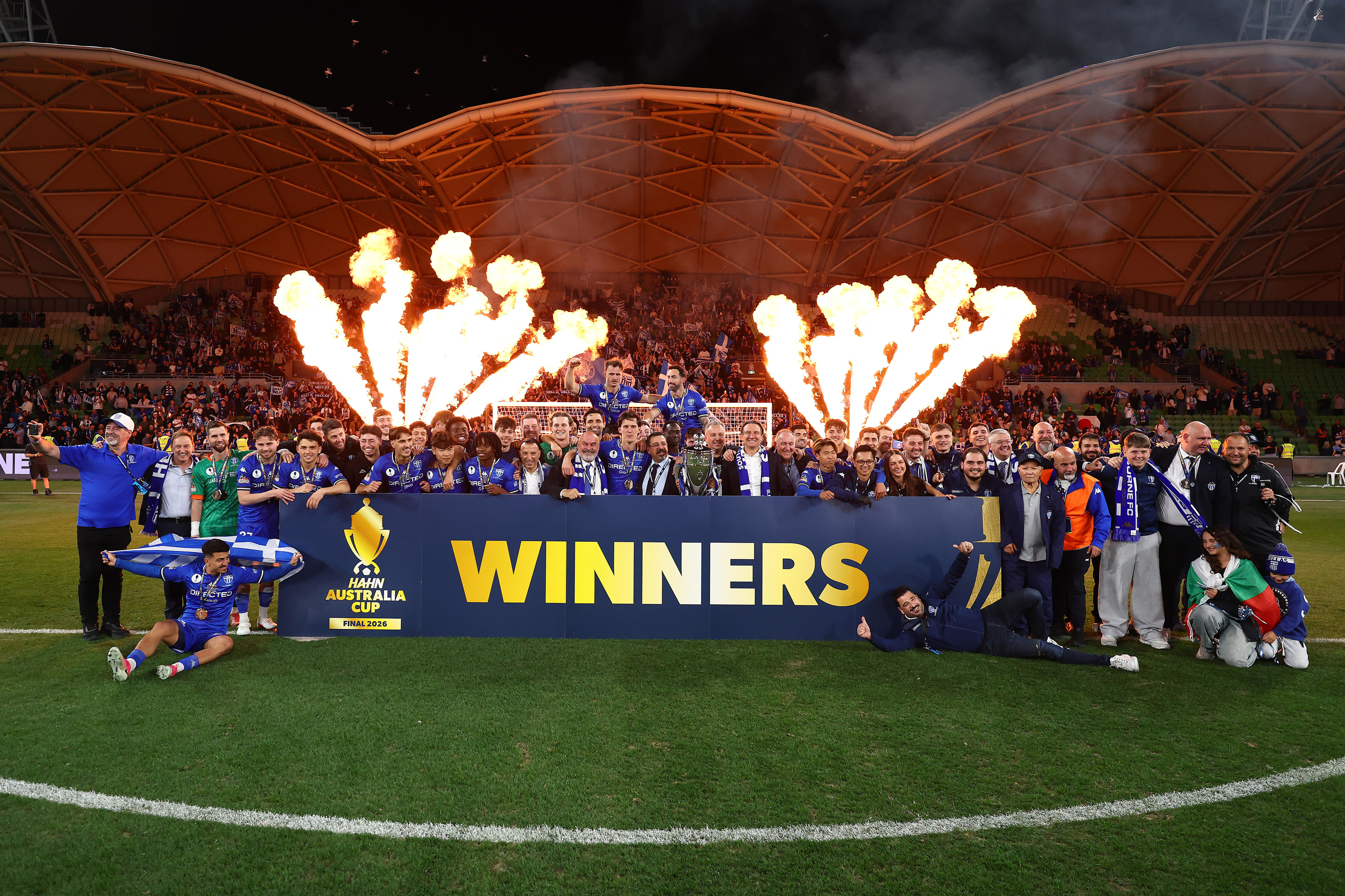 South Melbourne make history, beating Melbourne Victory on penalties in Australia Cup final