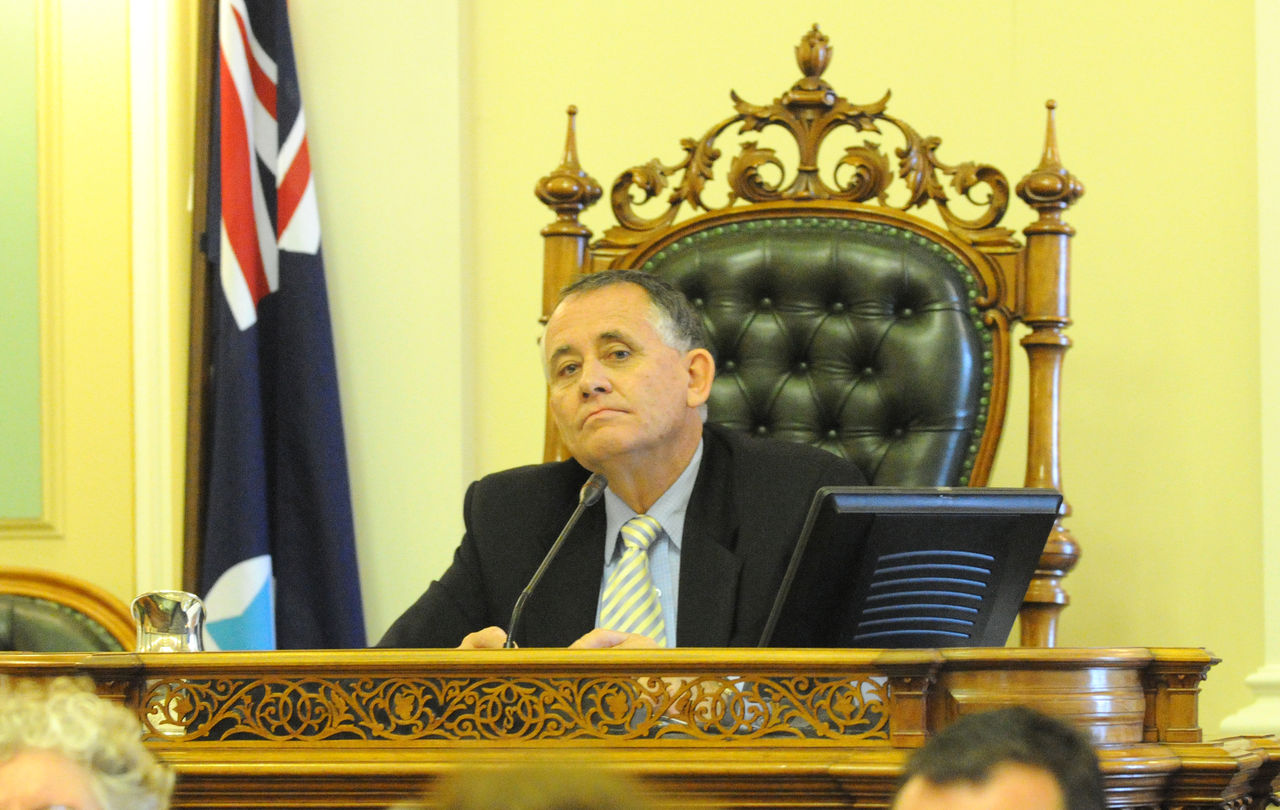 The Speaker of the House, John Mickel