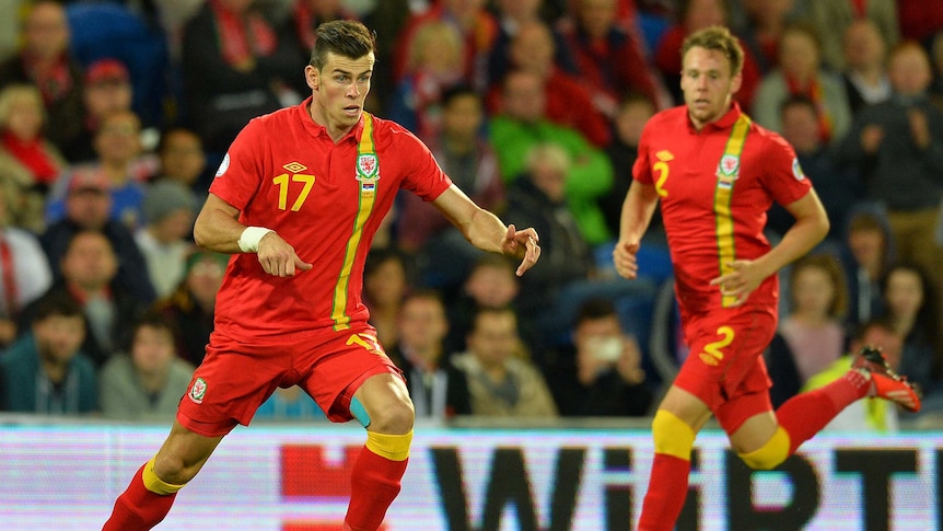 Gareth Bale plays for Wales