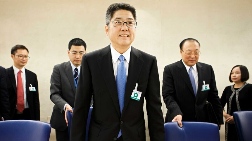 Chinese Vice-Foreign Affairs Minister Le Yucheng