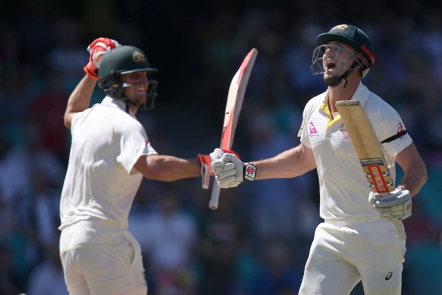 The Marsh brothers celebrate Shaun's century