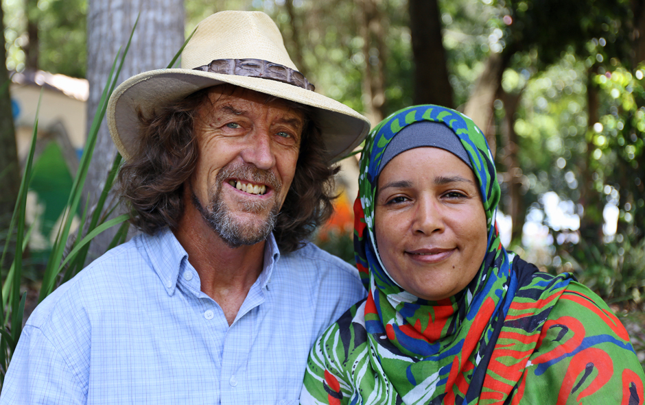 Muslim couple Geoff and Nadia Lawton