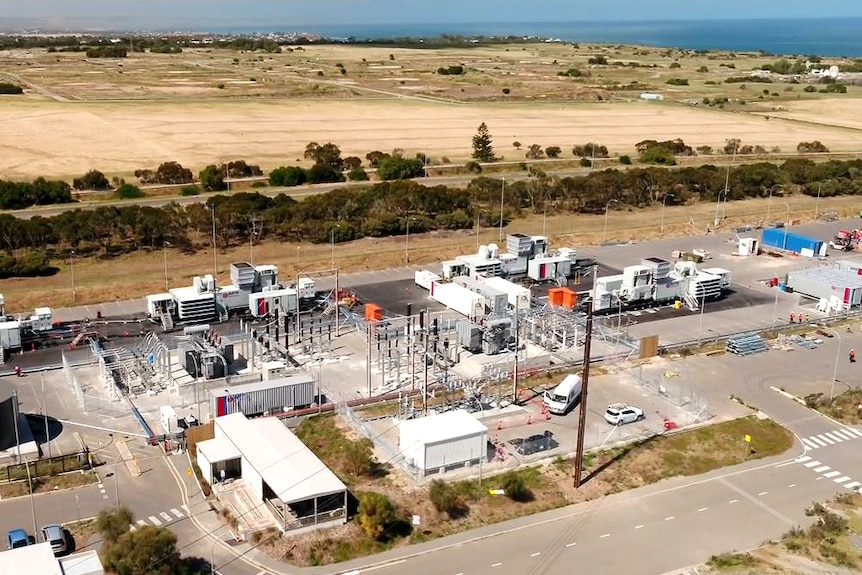 Diesel generators at Lonsdale