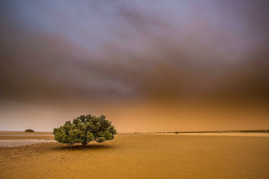 Stormy skies in Port Hedland