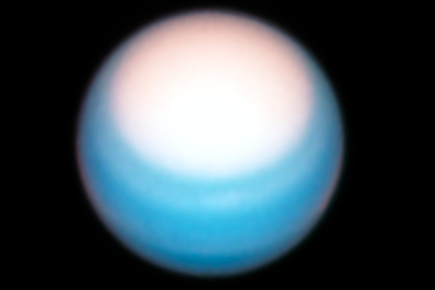 Uranus taken by Hubble Space Telescope