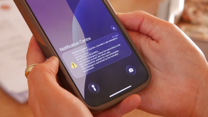 Did the AusAlert emergency siren reach your phone?
