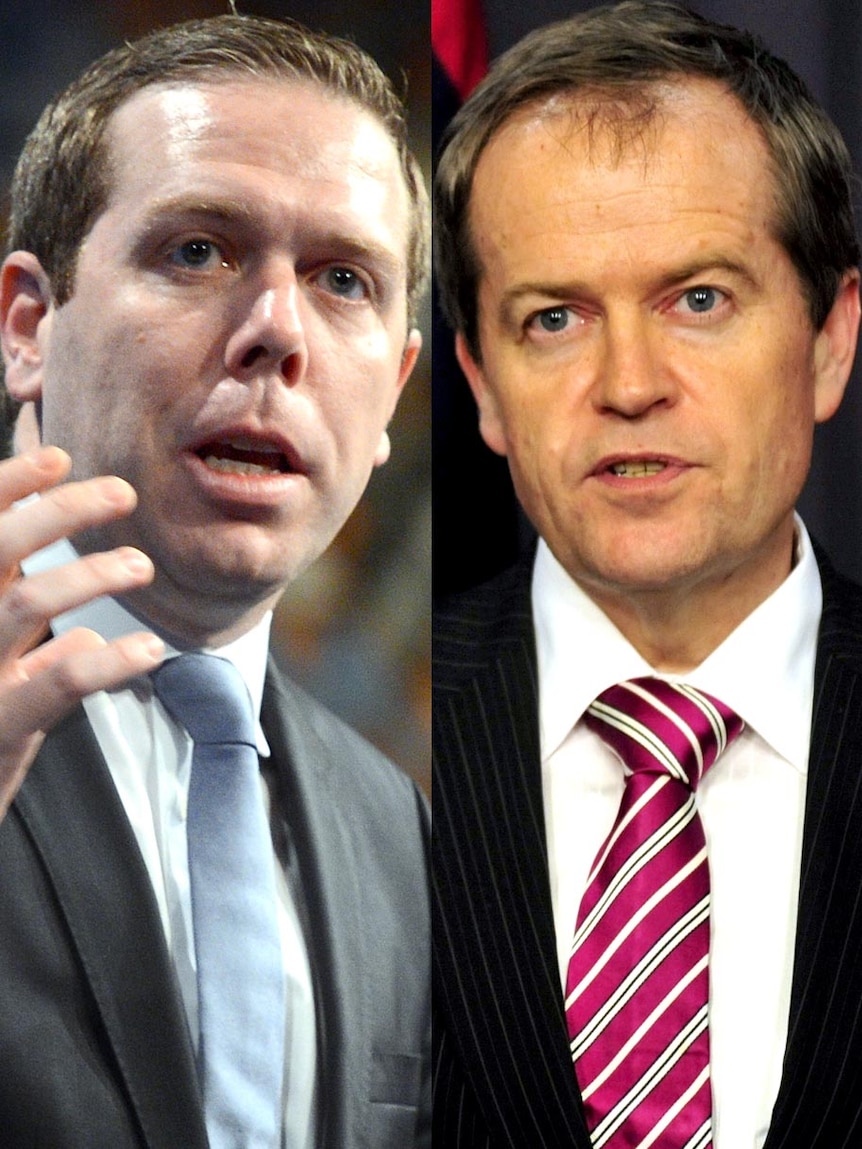 LtoR Paul Howes and Bill Shorten.