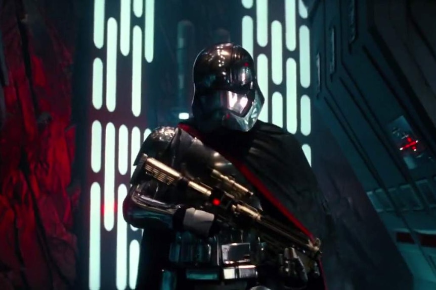 A still from the trailer of Star Wars Episode VII - The Force Awakens