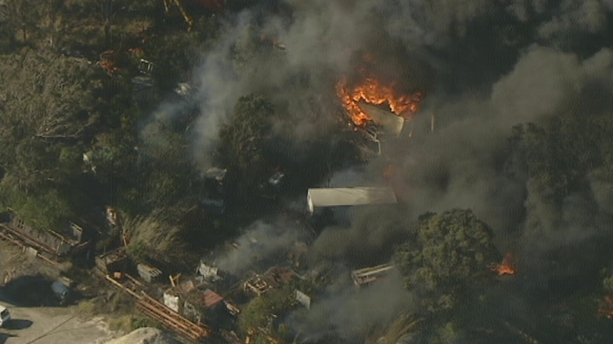 Kingswood factory fire