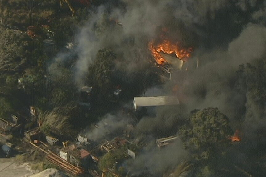 Kingswood factory fire