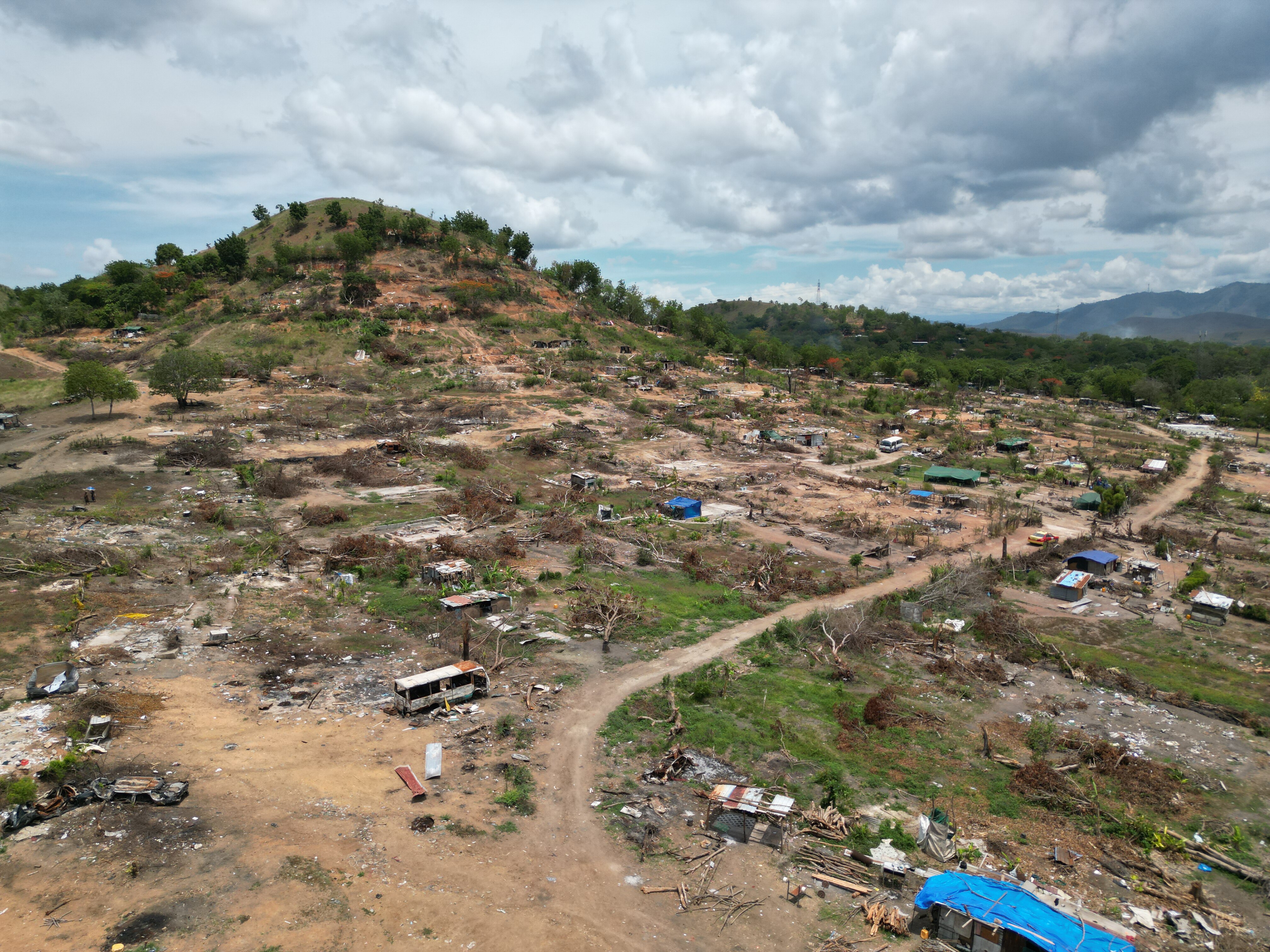 Around half of Port Moresby’s population live in informal settlements