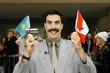 Sacha Baron Cohen as Borat at the Toronto Film Festival.