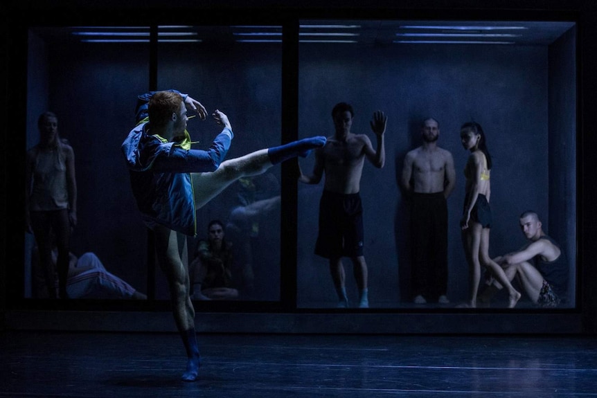 A still from Ocho, choreographed by Rafael Bonachela for the Sydney Dance Company.