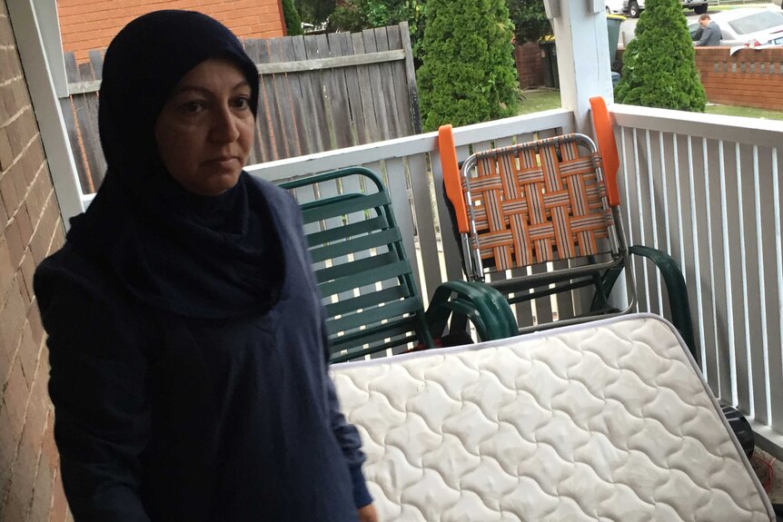 Neighbours used mattress to catch children