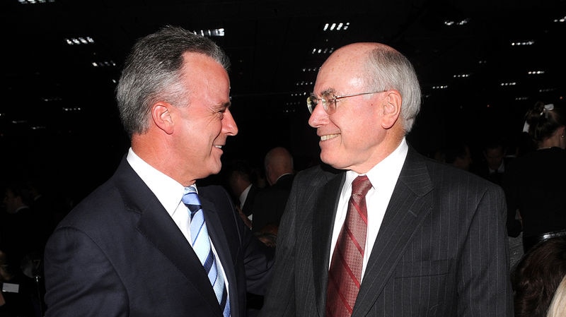 John Howard sympathised with Brendan Nelson on the difficulties of Opposition.