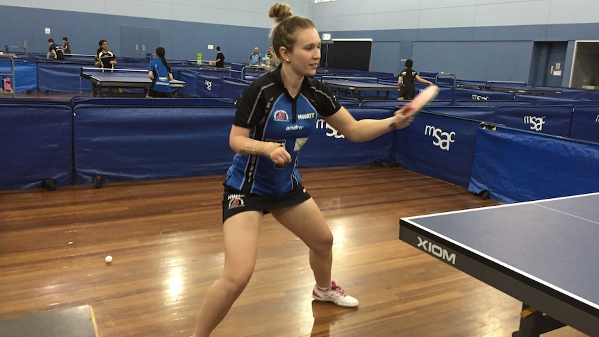 Victorian table tennis player Melissa Tapper