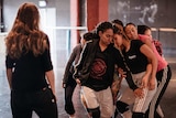 Behind the scenes at a Bangarra Dance Theatre rehearsal for Dark Emu.