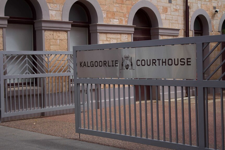 Entryway to the Kalgoorlie Courthouse