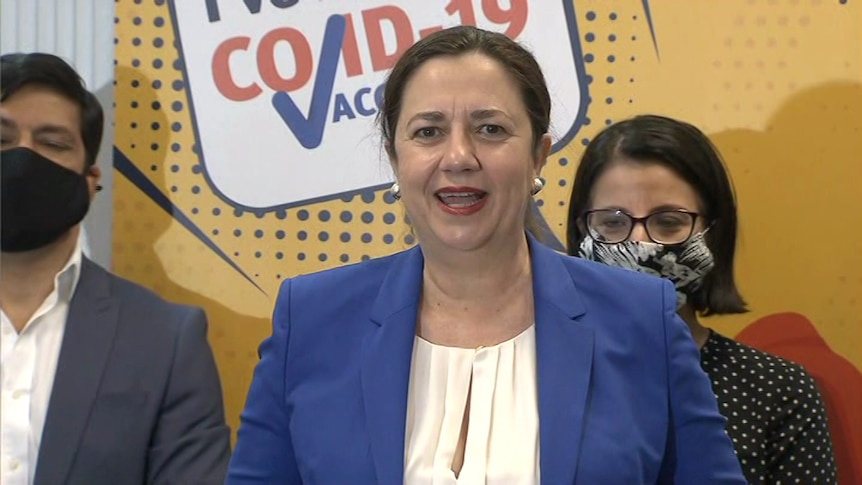 Queensland Premier Annastacia Palaszczuk provides a COVID-19 update