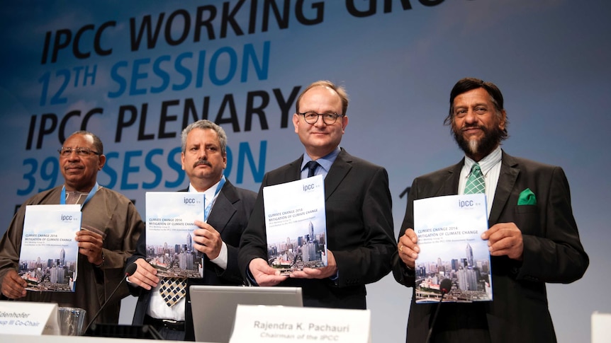 IPCC Working Group III co-chairs present report