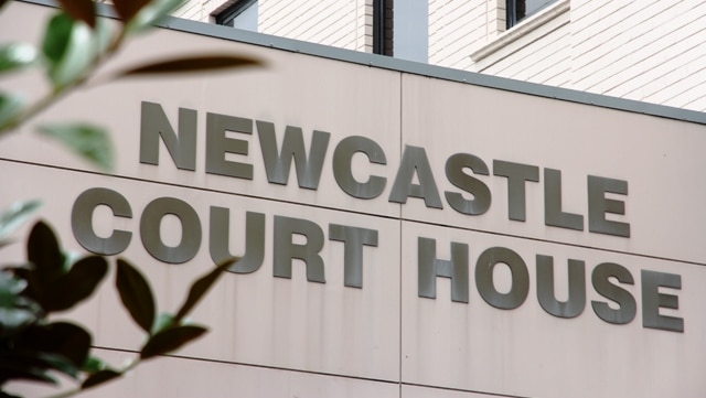 Graham Downs faced Newcastle Local Court after being charged with selling a prohibited weapon and ammunition.