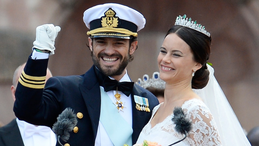 Sweden's Prince Carl Philip and Sofia Hellqvist