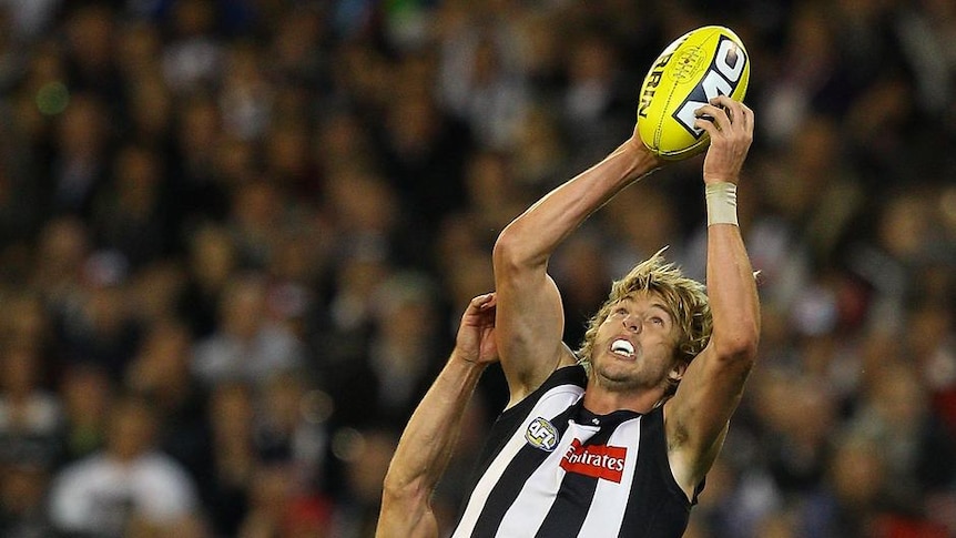 Dale Thomas has been below his best but is still a huge out for the Pies.