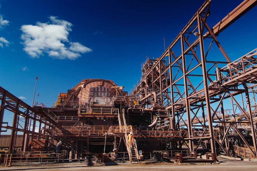 BHP Billiton mine at Olympic Dam