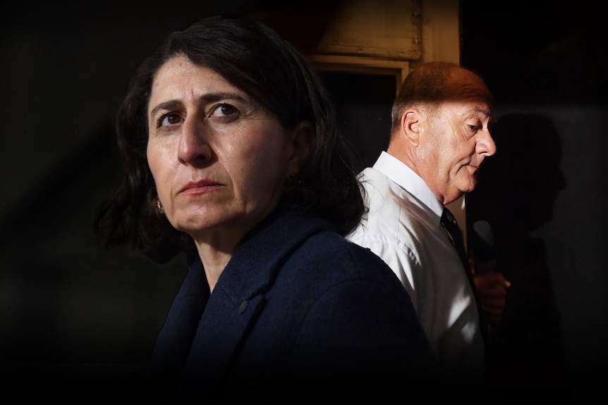 Gladys Berejiklian and Daryl Maguire.