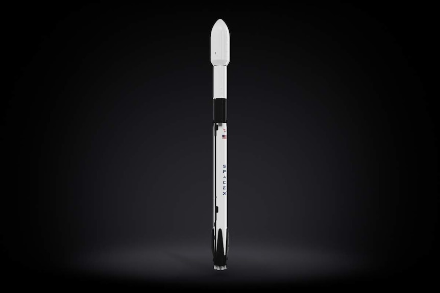 The Space X Falcon 9 Rocket