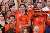Generic photo of Brisbane Roar supporters in The Den