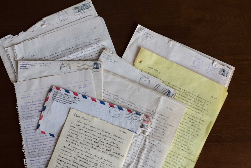 Letters sent by future US president Barack Obama to his college girlfriend Alexandra McNear.