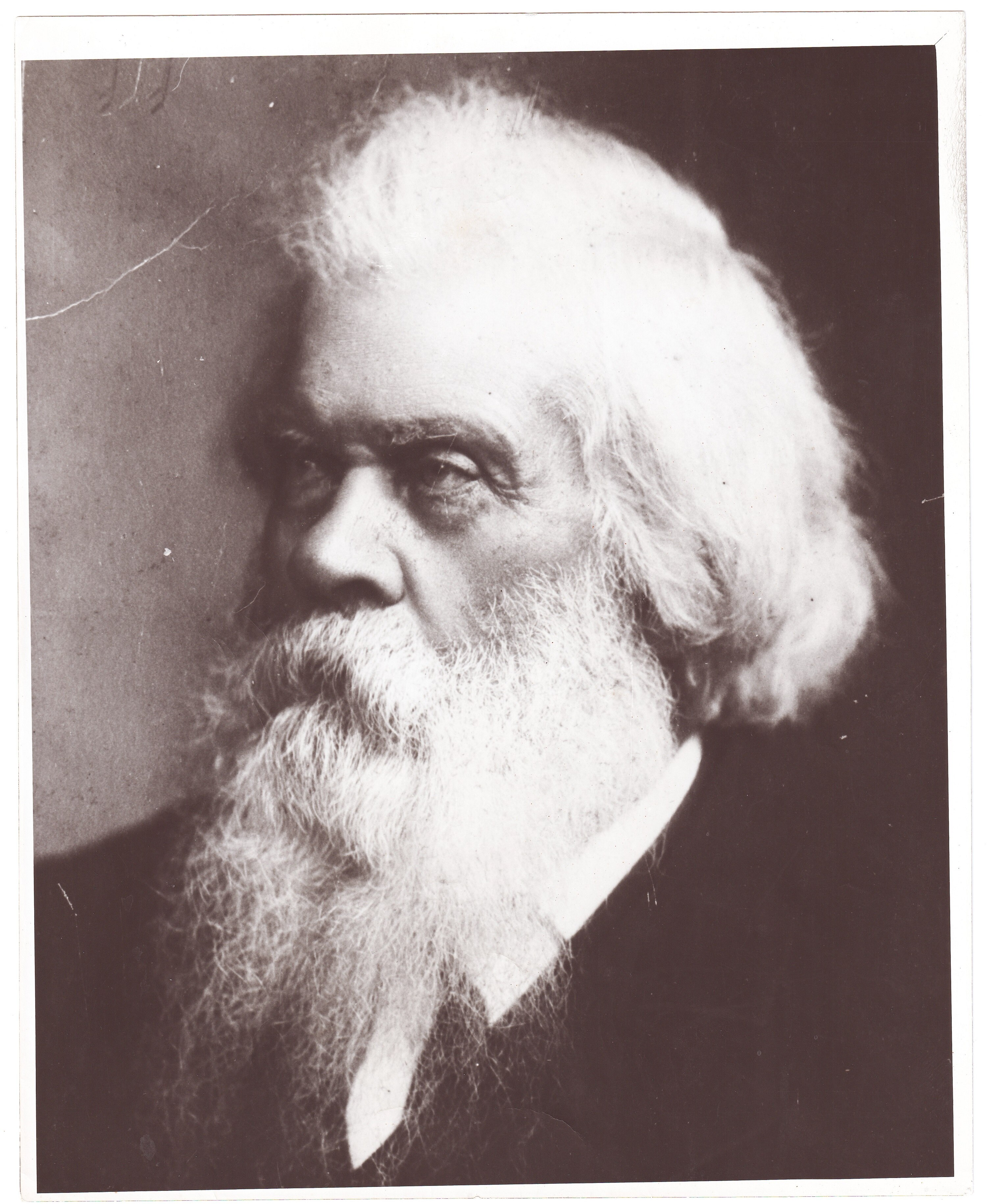 A black and white photo of Sir Henry Parkes