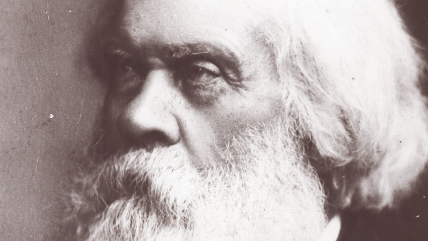 A black and white photo of Sir Henry Parkes