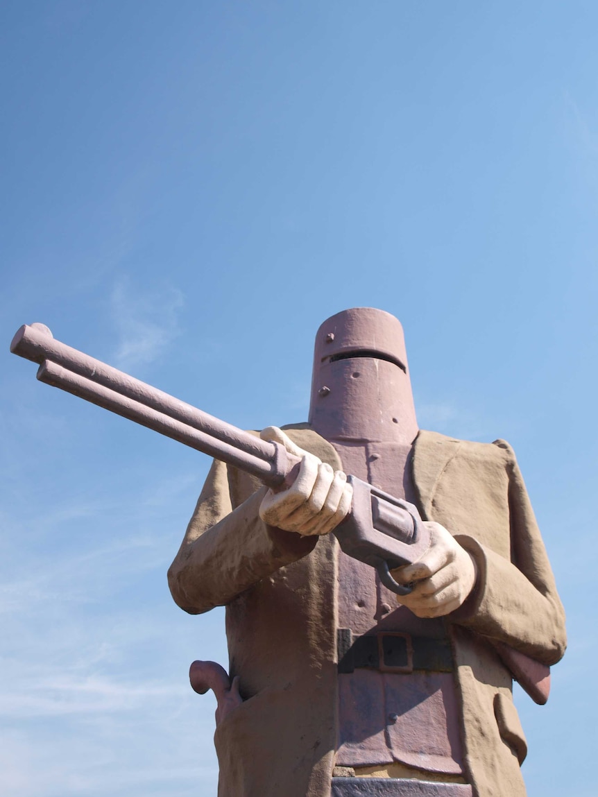 The Big Ned Kelly in Glenrowan, Victoria.