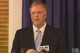 Labor leadership change: Kim Beazley became emotional during his media conference (file photo).