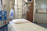hospital bed at Calvary Hospital