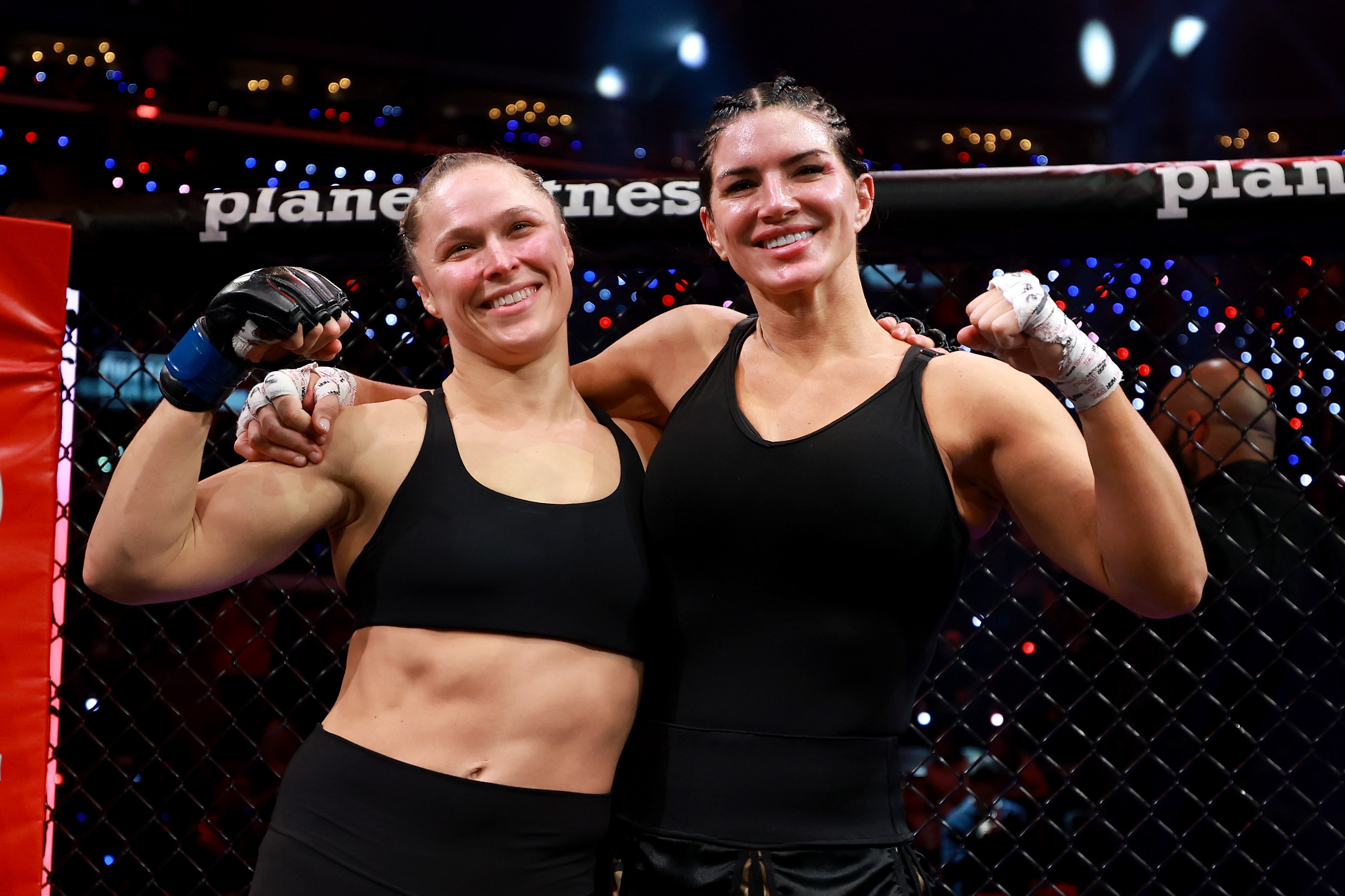 Rousey stops Carano 17 seconds into their double comeback MMA bout