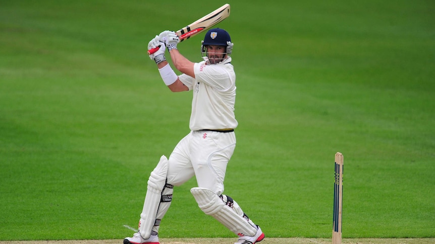 Michael Di Venuto in action for Durham in the English County Championship.