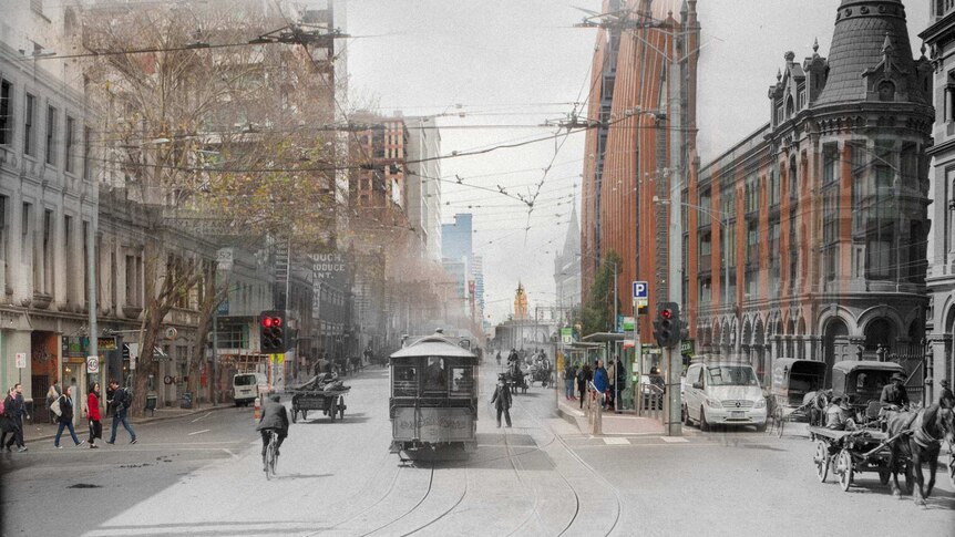 Transitions 1914-2014, Flinders Street