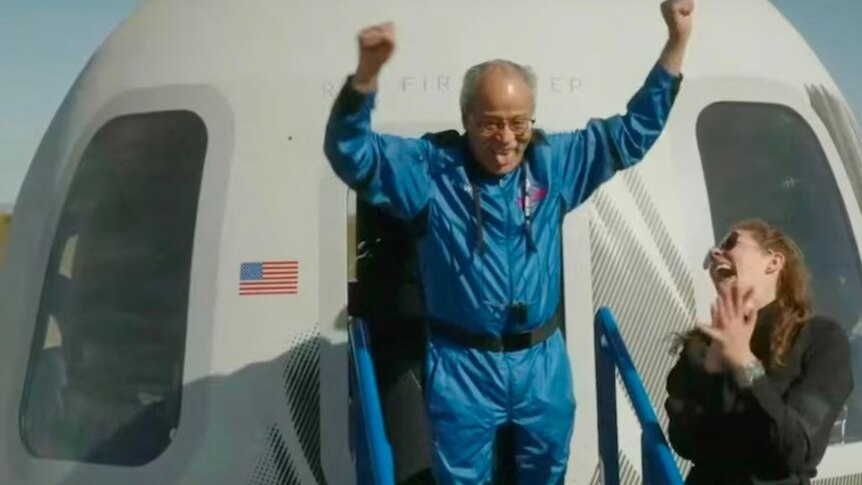 America's first Black astronaut candidate goes to space on Bezos rocket