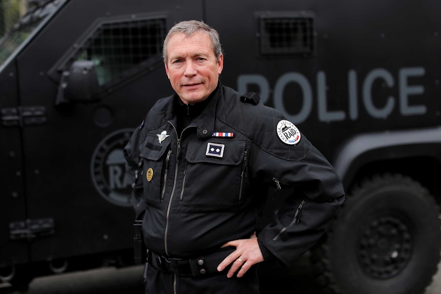 RAID chief Jean-Michel Fauvergue.