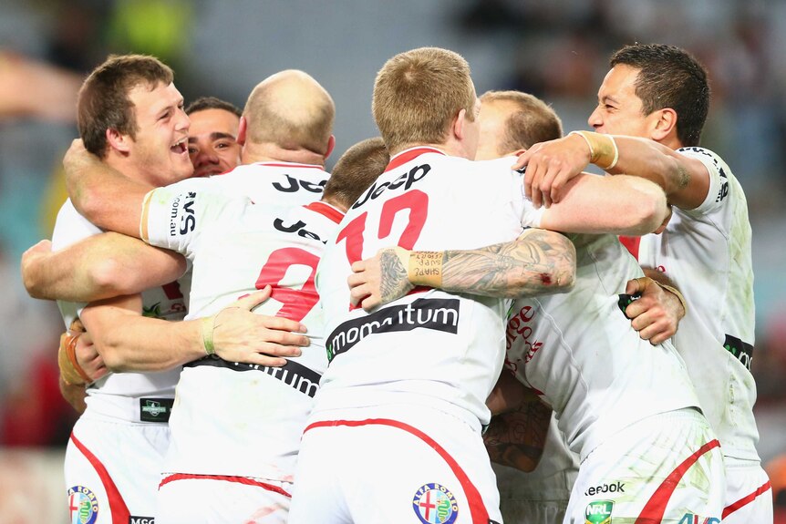 Dragons mob Morris after match-winning try