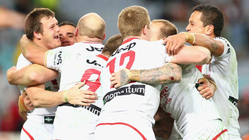 Dragons mob Morris after match-winning try