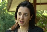 TV still of Annastacia Palaszczuk, Qld Minister for Disability Services and Multicultural Affairs