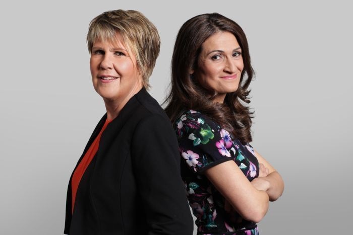 Fran Kelly and Patricia Karvelas