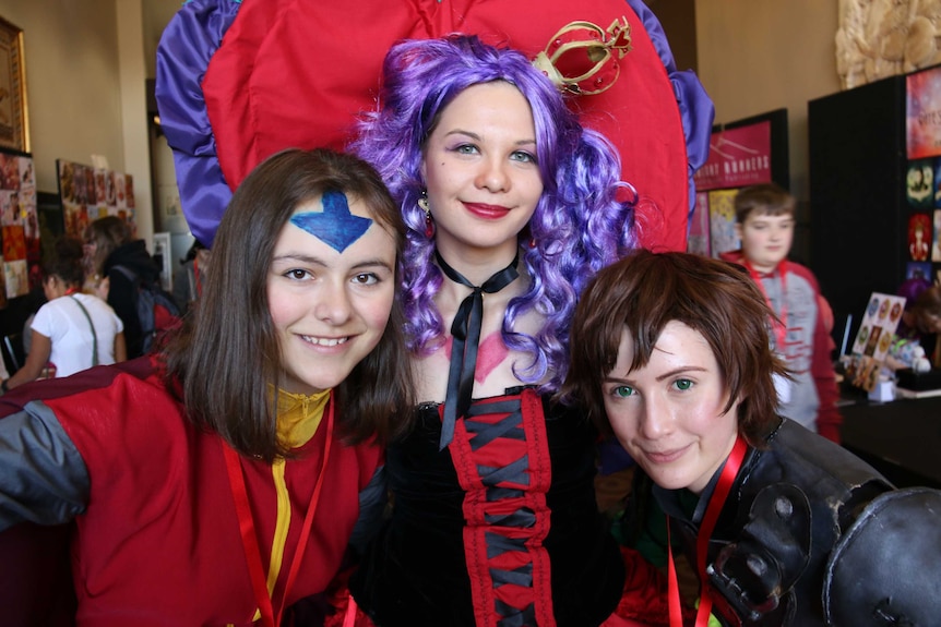 Cosplayers at GammaCon 2015